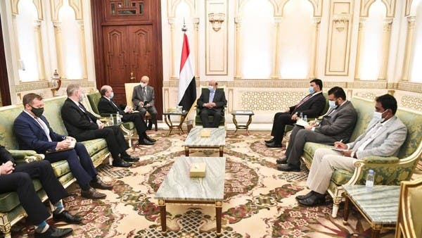مباحثات يمنية أميركية لمواجهة التدخلات الإيرانية 