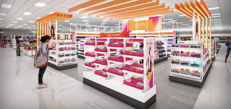 تفتتح Ulta أول مواقع متجر داخل متجر Target في أغسطس