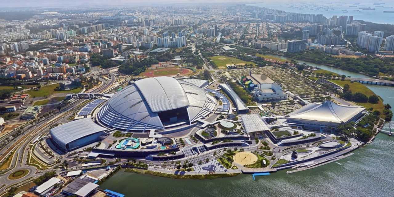 新加坡体育枢纽（Singapore Sports Hub）关于如何重新考虑其场地技术以应对Covid-19限制