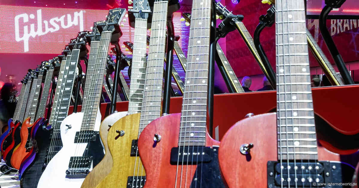 Gibson eröffnet eigenen Online Store auf Reverb - Online Marketing nachrichten
