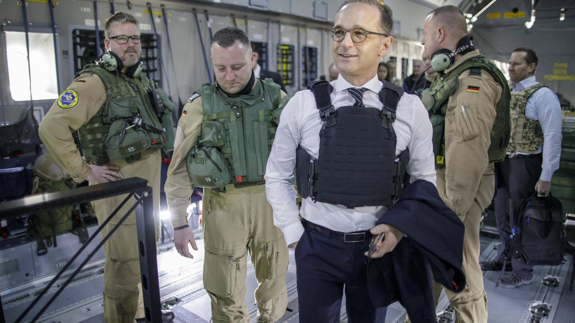 Heiko Maas will Soldaten der Bundeswehr in Afghanistan belassen