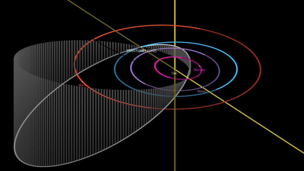 Asteroid "2001 FO32" rast nah an der Erde vorbei