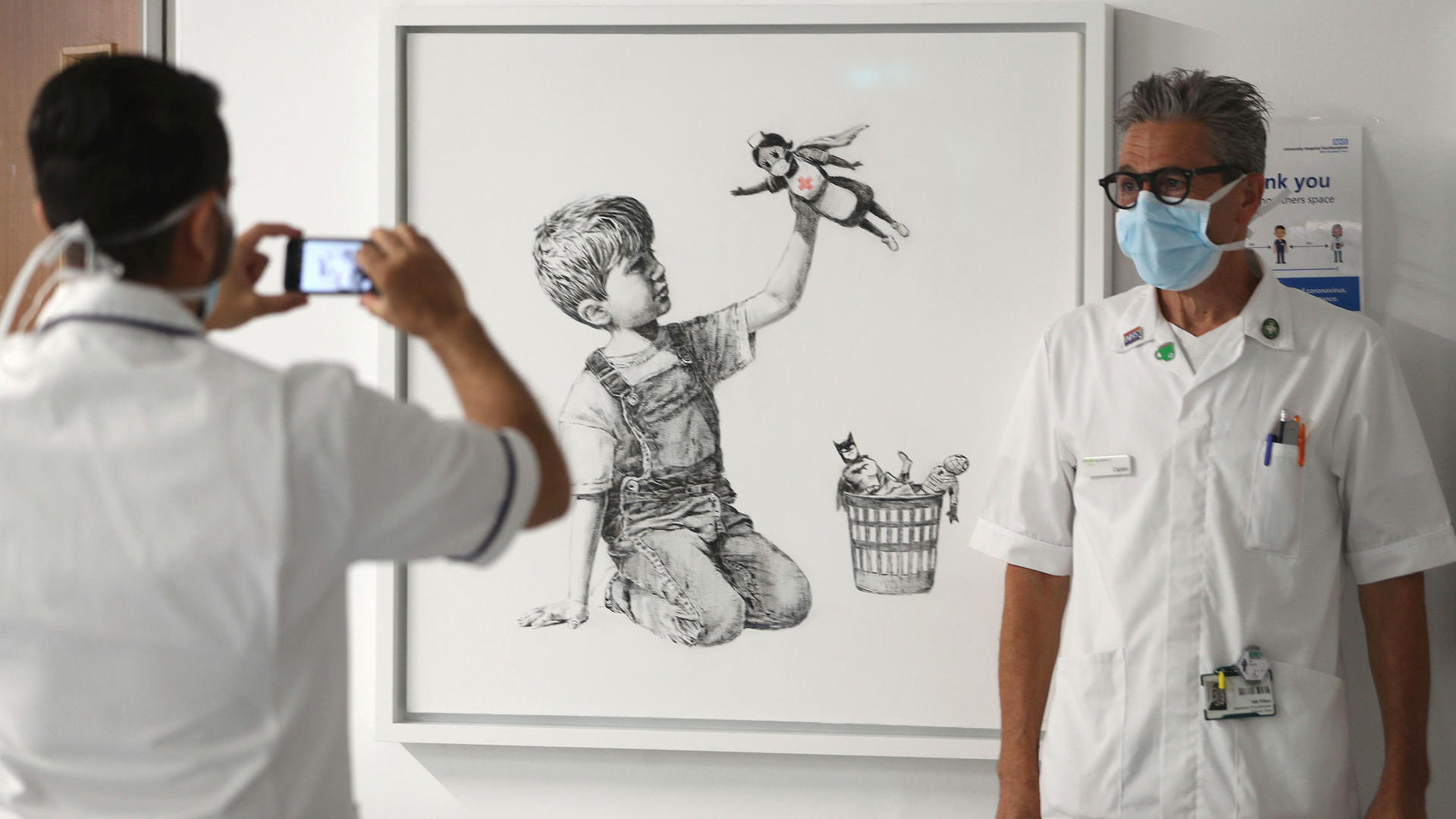 Banksy-Gemälde für Rekordsumme versteigert