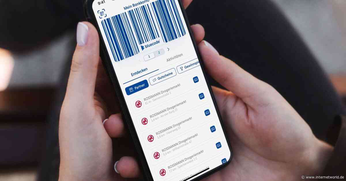 Rossmann und Bluecode starten kontaktloses Bezahlen in Deutschland - Online Marketing nachrichten