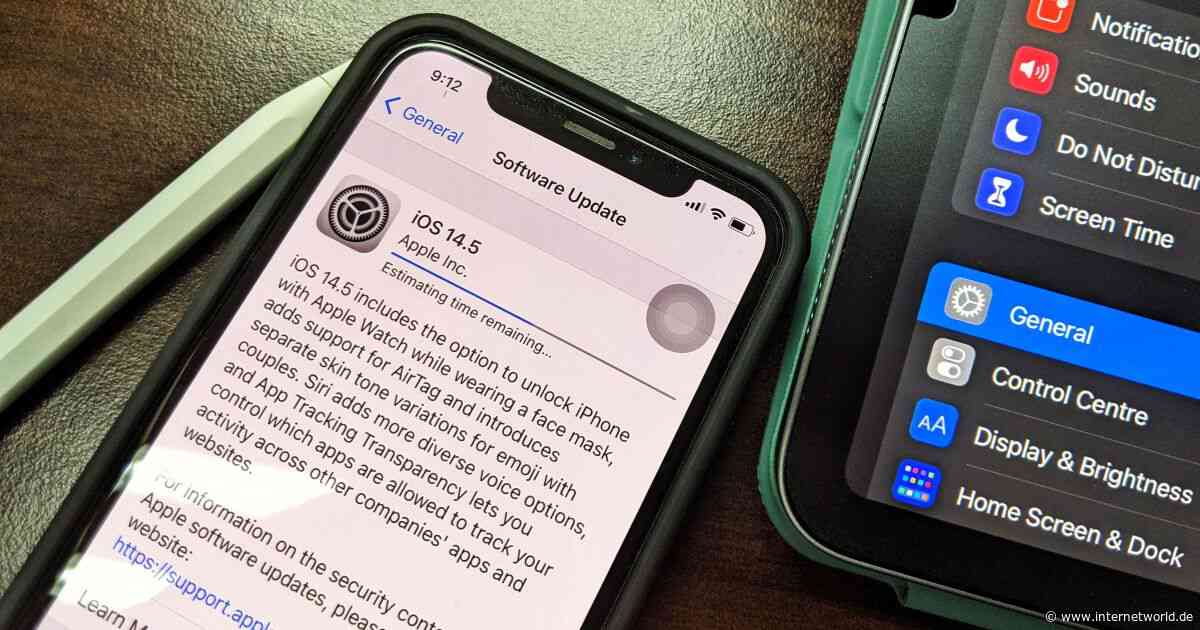 Apple: Das steckt Neues in iOS 14.5 - Online Marketing nachrichten