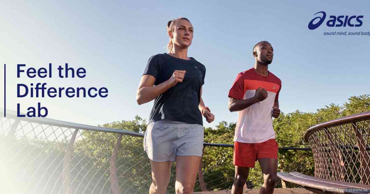 Asics will Laufschuh-Kunden nun auch online beraten - Online Marketing nachrichten