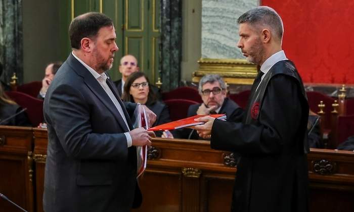 Los acusados del procés apelan a una salida política del conflicto catalán en su alegato final en el juicio