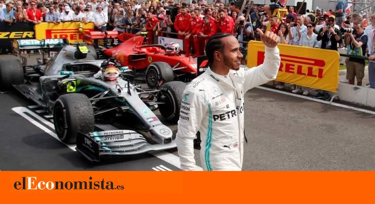 Hamilton vuelve a arrasar y Sainz consigue una meritoria sexta plaza en Francia