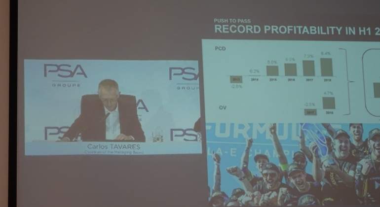 El Grupo PSA aumente un 10% el beneficio a pesar de que las ventas caen un 13%