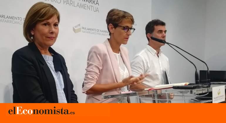 PSN, Geroa Bai, Podemos e I-E cierran un acuerdo de gobierno en Navarra