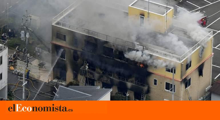 Un incendio provocado en un estudio de anime de Kioto deja 24 muertos y una treintena de heridos