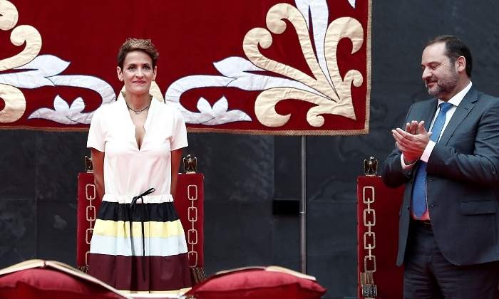 María Chivite toma posesión como presidenta del Gobierno de Navarra