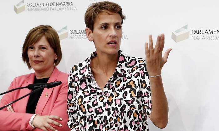 María Chivite pide en su investidura el rechazo explícito a ETA y promete trabajar por la memoria histórica reciente