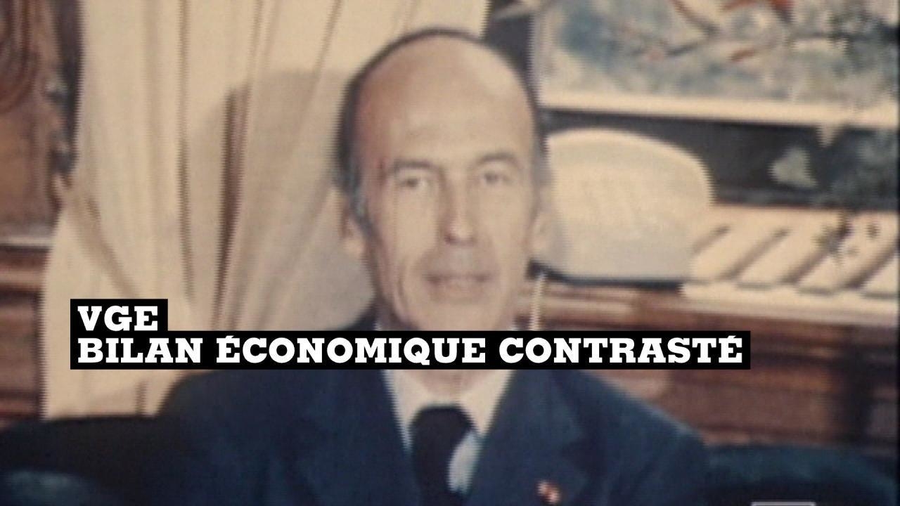 Valéry Giscard d'Estaing, un président au bilan économique contrasté