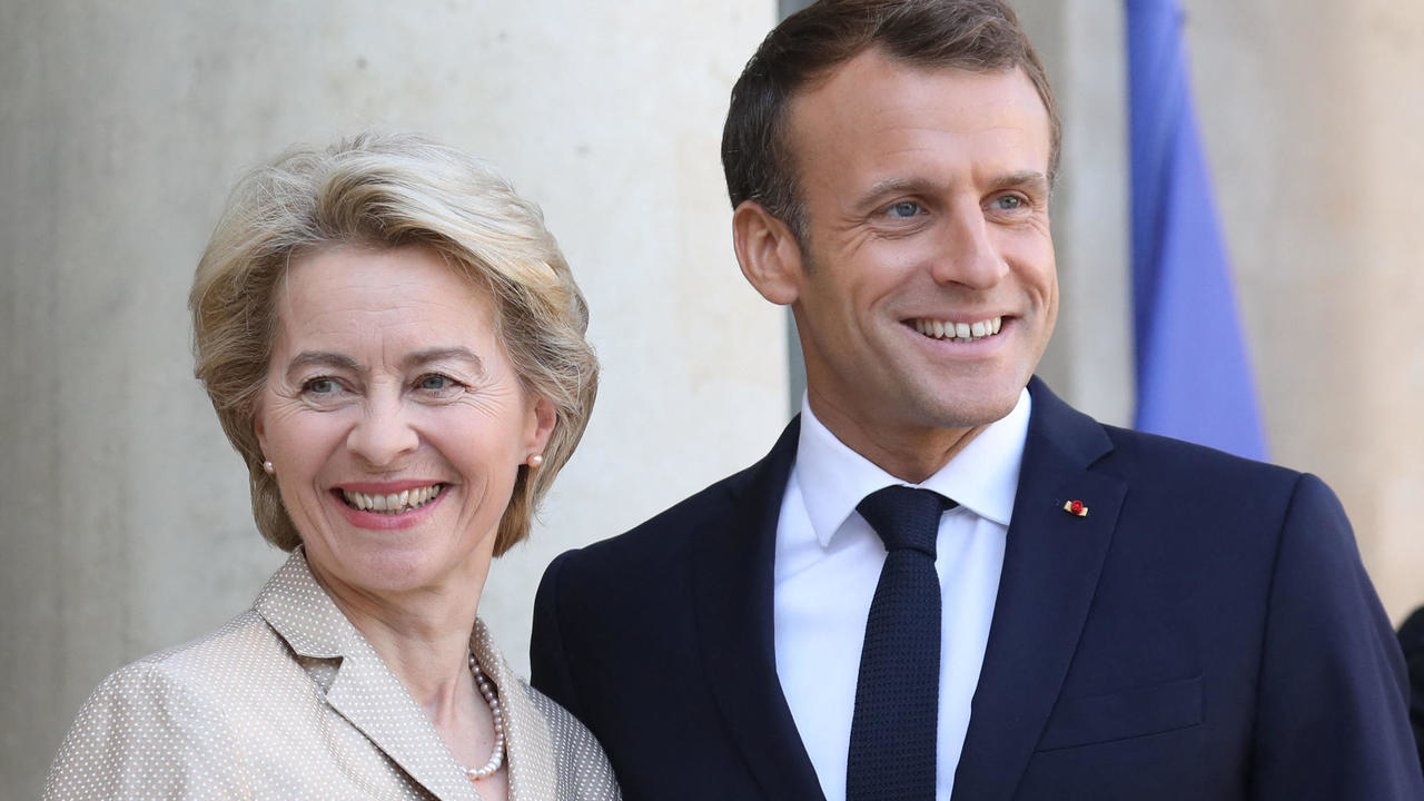 Emmanuel Macron reçoit Ursula von der Leyen pour donner son feu vert au plan de relance de la France