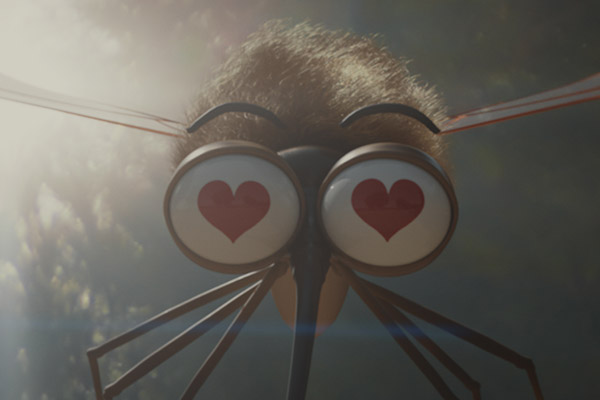 Fiat 500X fa innamorare il mosquito Buzz nello spot di Leo Burnett