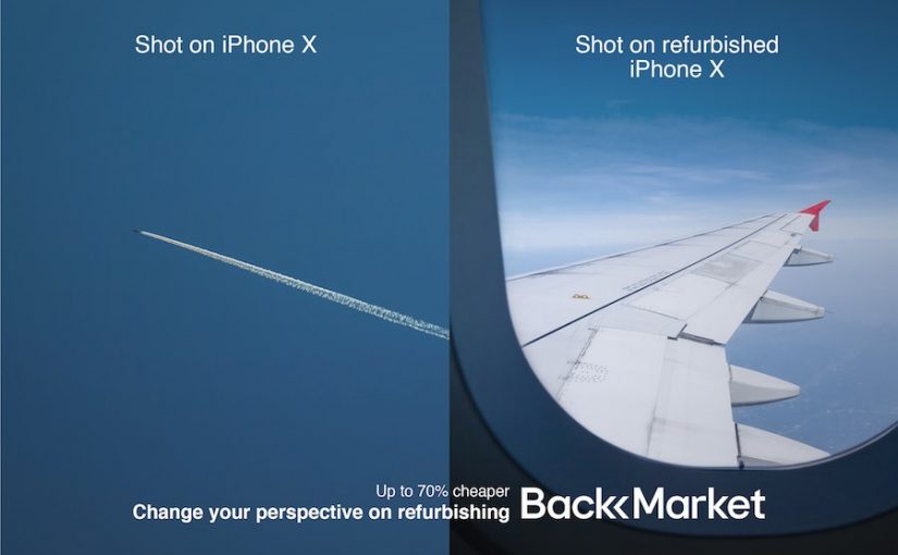 Marcel firma la campagna Back Market, parodia di Apple 'Shot on iPhone'