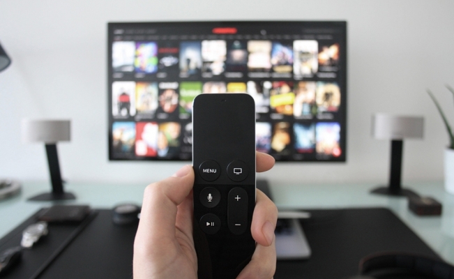 Control remoto, televisión