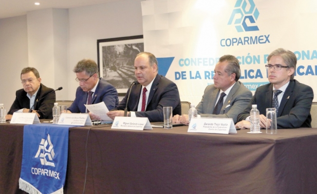 Coparmex prevé PIB entre 0.5% y 0.75%