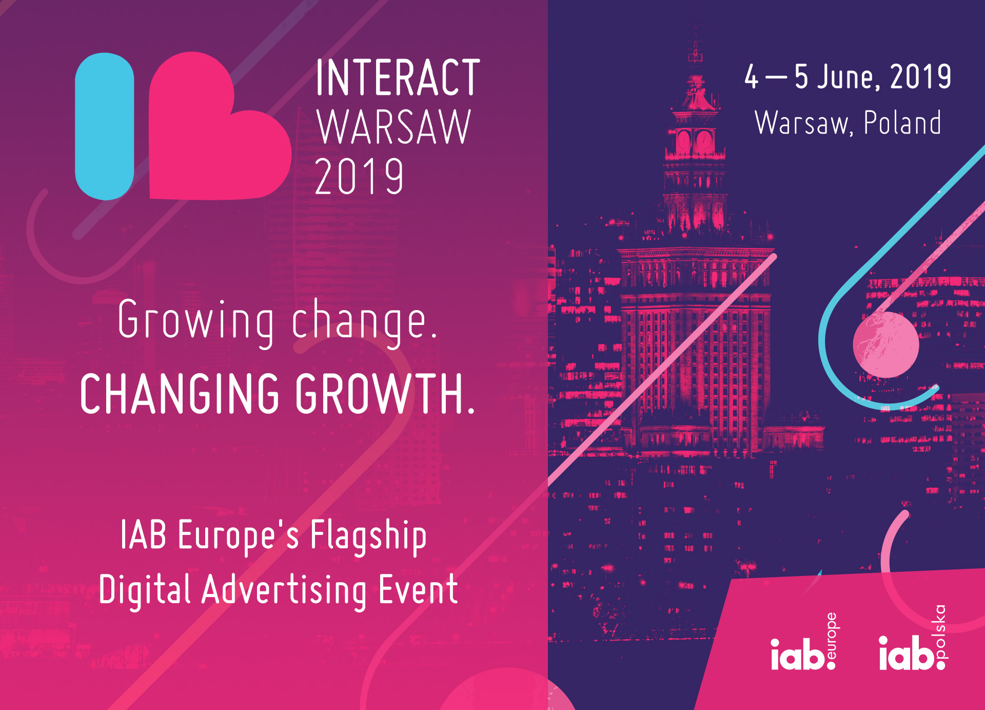 IAB Europe i IAB Polska ogłaszają pierwszych prelegentów Interact 2019