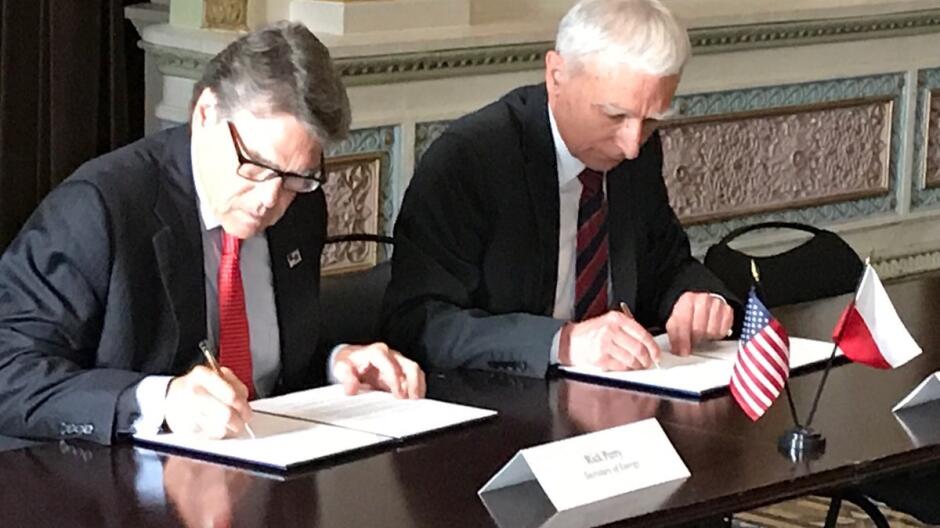 Podpisano memorandum o współpracy Polski i USA w dziedzinie energii jądrowej