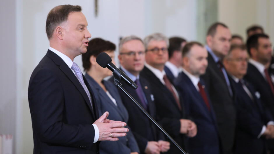 Prezydent do nowych ministrów: jestem przekonany, że podołacie zadaniom