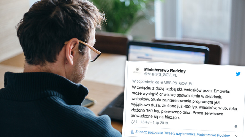 "Problemy" i "utrudnienia" w związku z 500 plus
