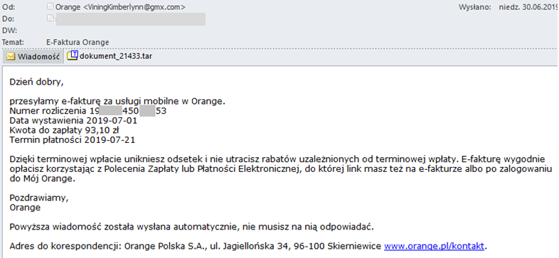 Orange i CERT Polska ostrzegają przed oszustami podszywającymi się pod operatora