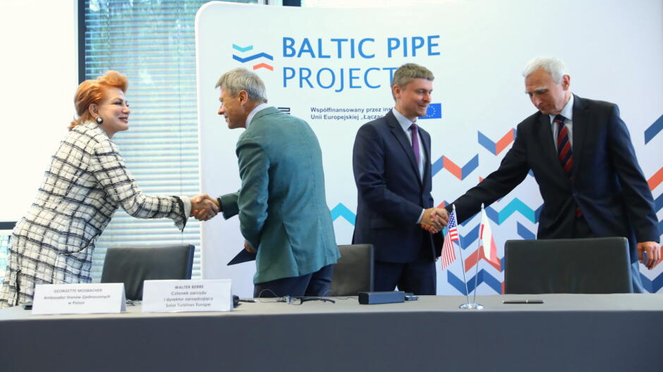 "Kamień milowy na drodze do zbudowania Baltic Pipe". Jest pierwszy kontrakt