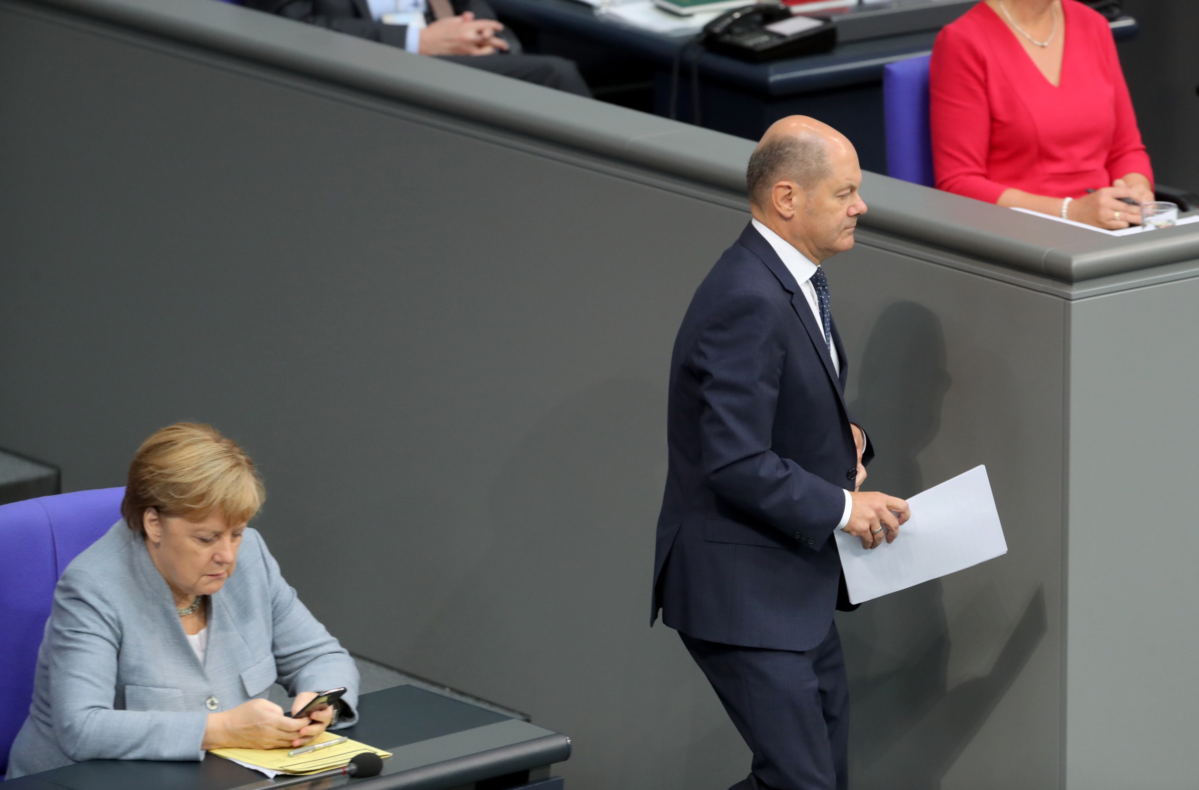 Olaf Scholz, niemiecki minister finansów: w razie kryzysu wpompujemy miliardy w gospodarkę