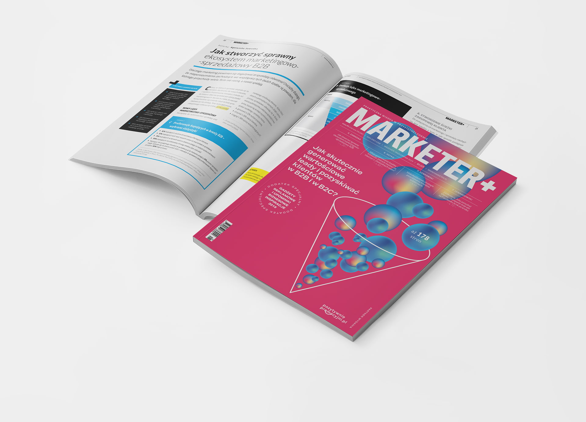 Zobacz jak skutecznie generować wartościowe leady i pozyskiwać klientów w B2B i B2C. Nowy Marketer+