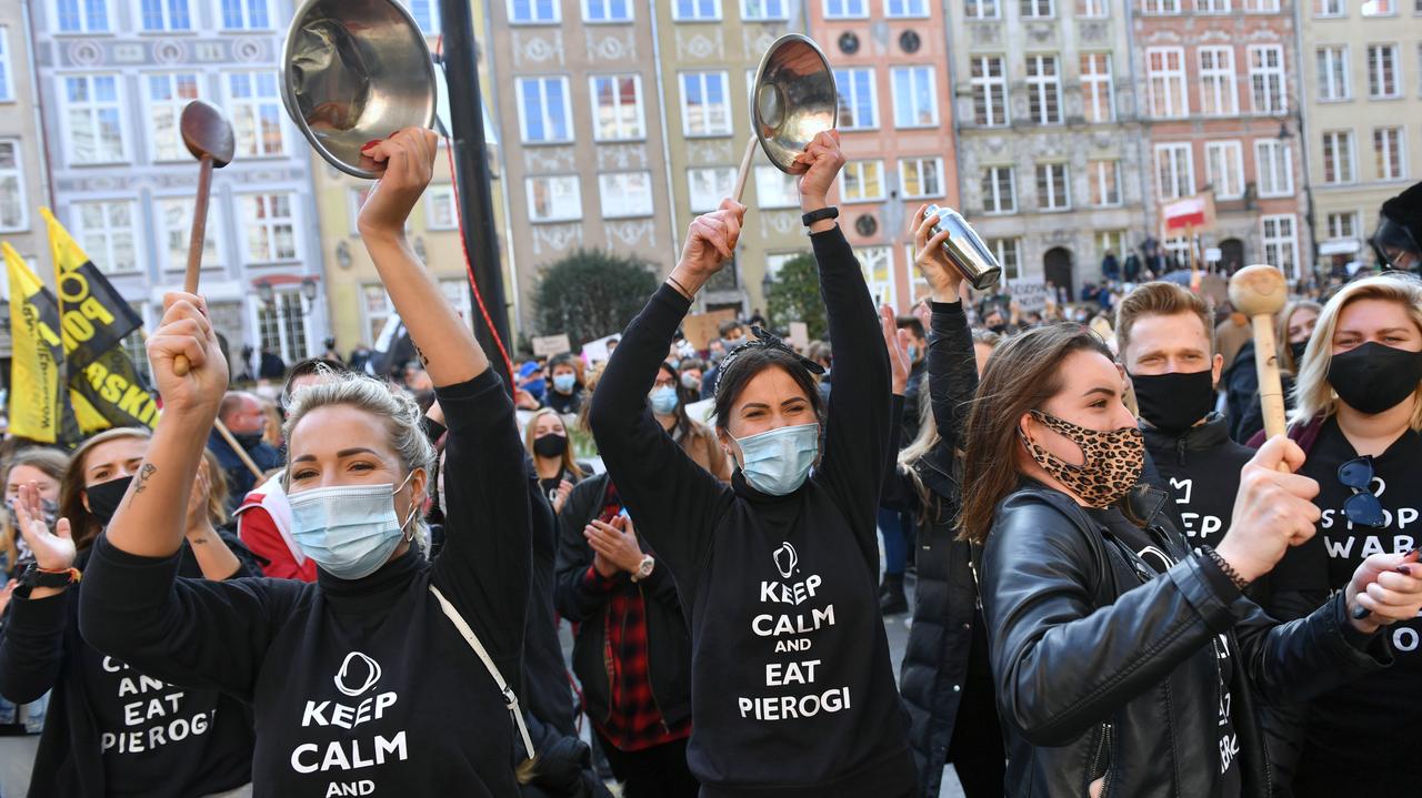 Koronawirus. Poznań, Gdańsk - protesty branży gastronomicznej, zamknięte restauracje