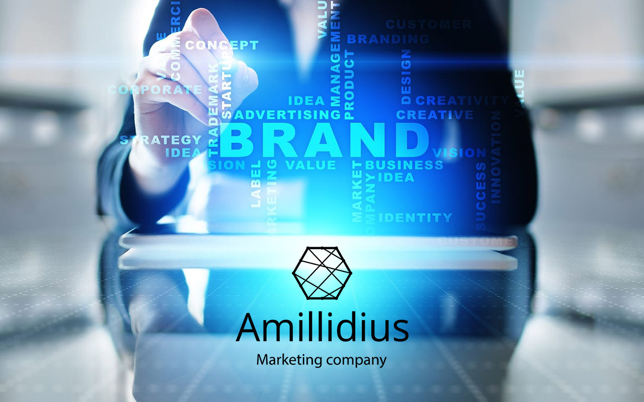 O serviço “Amilidius” - criação e promoção da marca é baseado no know-how da empresa