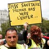 Covid-19: Milhares manifestam-se em França contra novas medidas de controlo