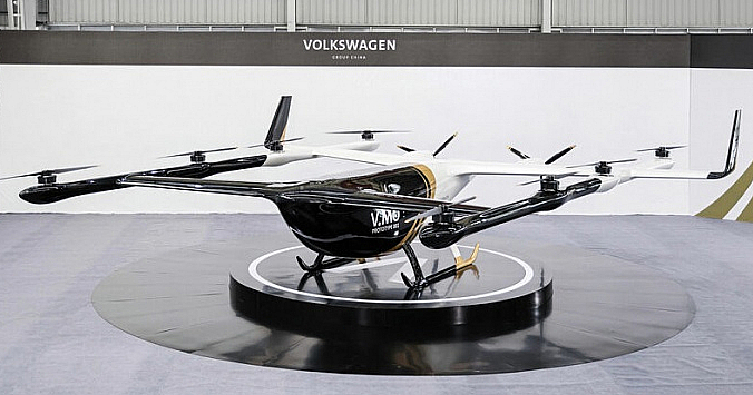 Volkswagen представил первый прототип летающего такси