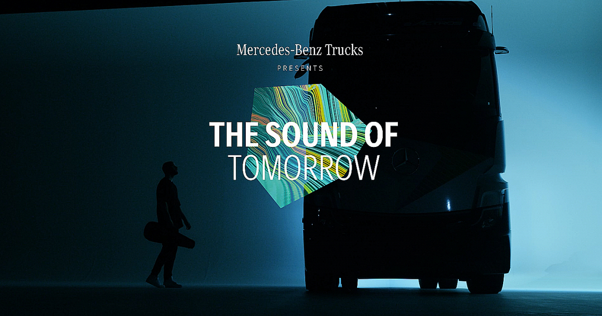 Scholz & Friends превращает звуки электронных грузовиков в музыку