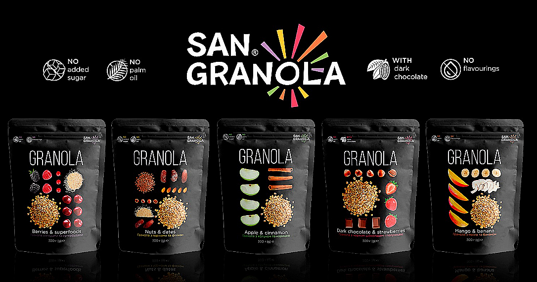 «Добродия Фудс» запустила производство новой линейки гранолы San Granola