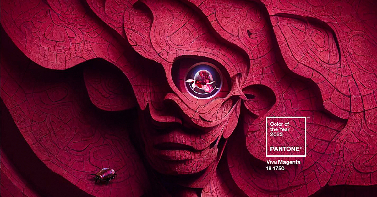 Pantone объявил Viva Magenta цветом 2023 года.