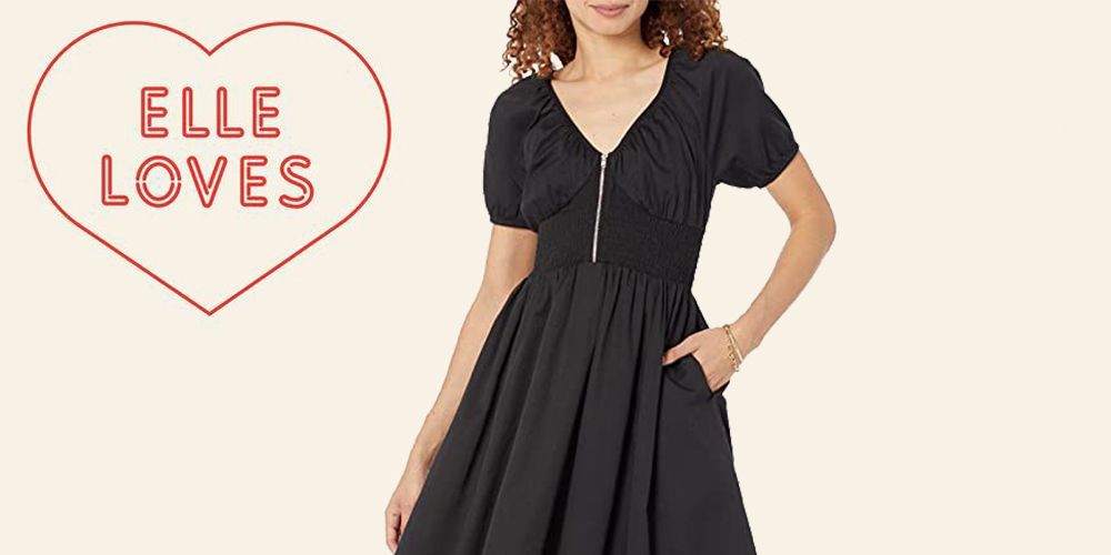 Amazon The Drop Smocked Zipper Dress Review