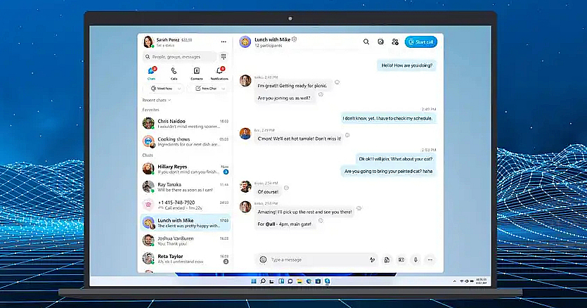 Skype обновил свой дизайн и функции