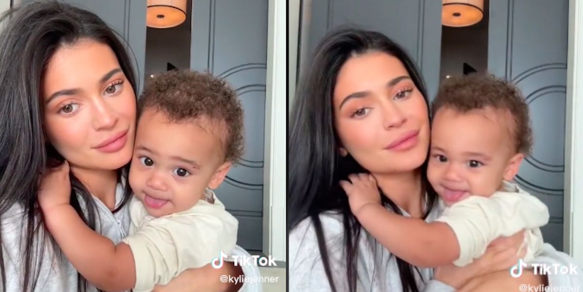 Кайли Дженнер редко увидела Сон Айр в TikTok