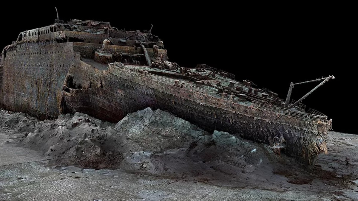 Создал первую полную трехмерную реконструкцию затонувшего Титаника на основе 700 000 изображений.