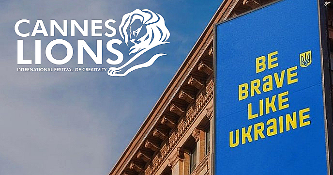 Be Brave Like Ukraine попала в шорт-листы 5 Каннских львов