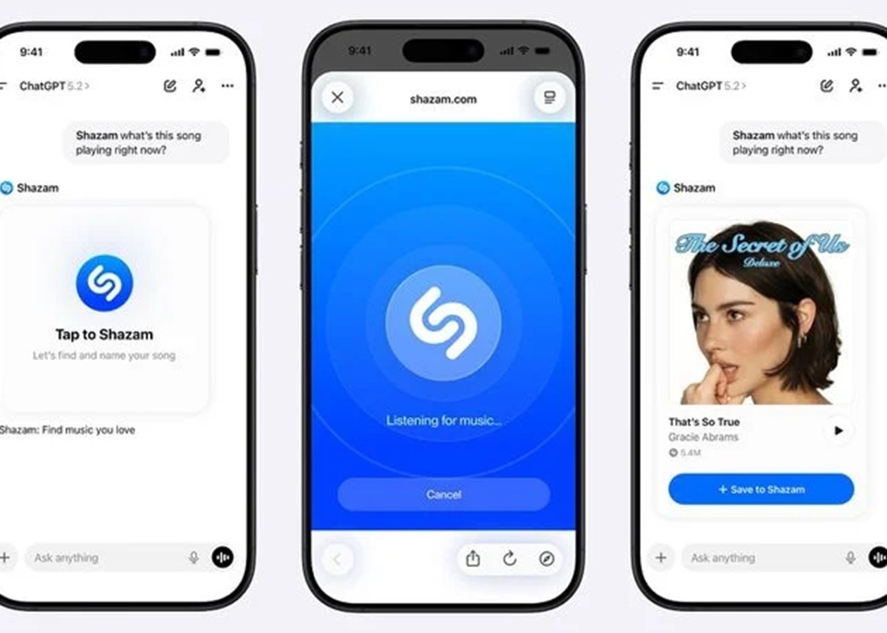 Чат-боту ChatGPT добавили функцию распознавания музыки