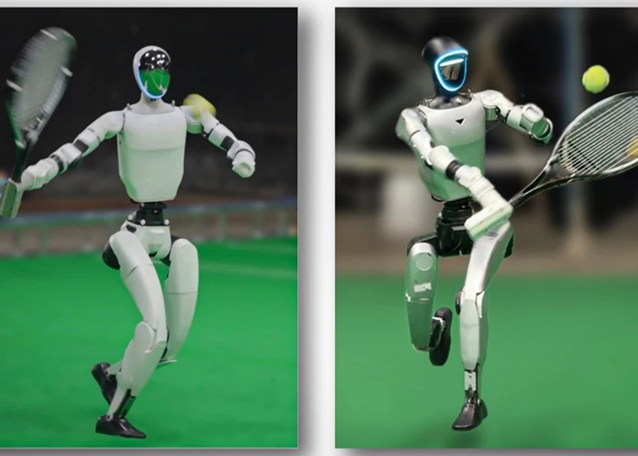 Китайские ученые научили робота играть в теннис