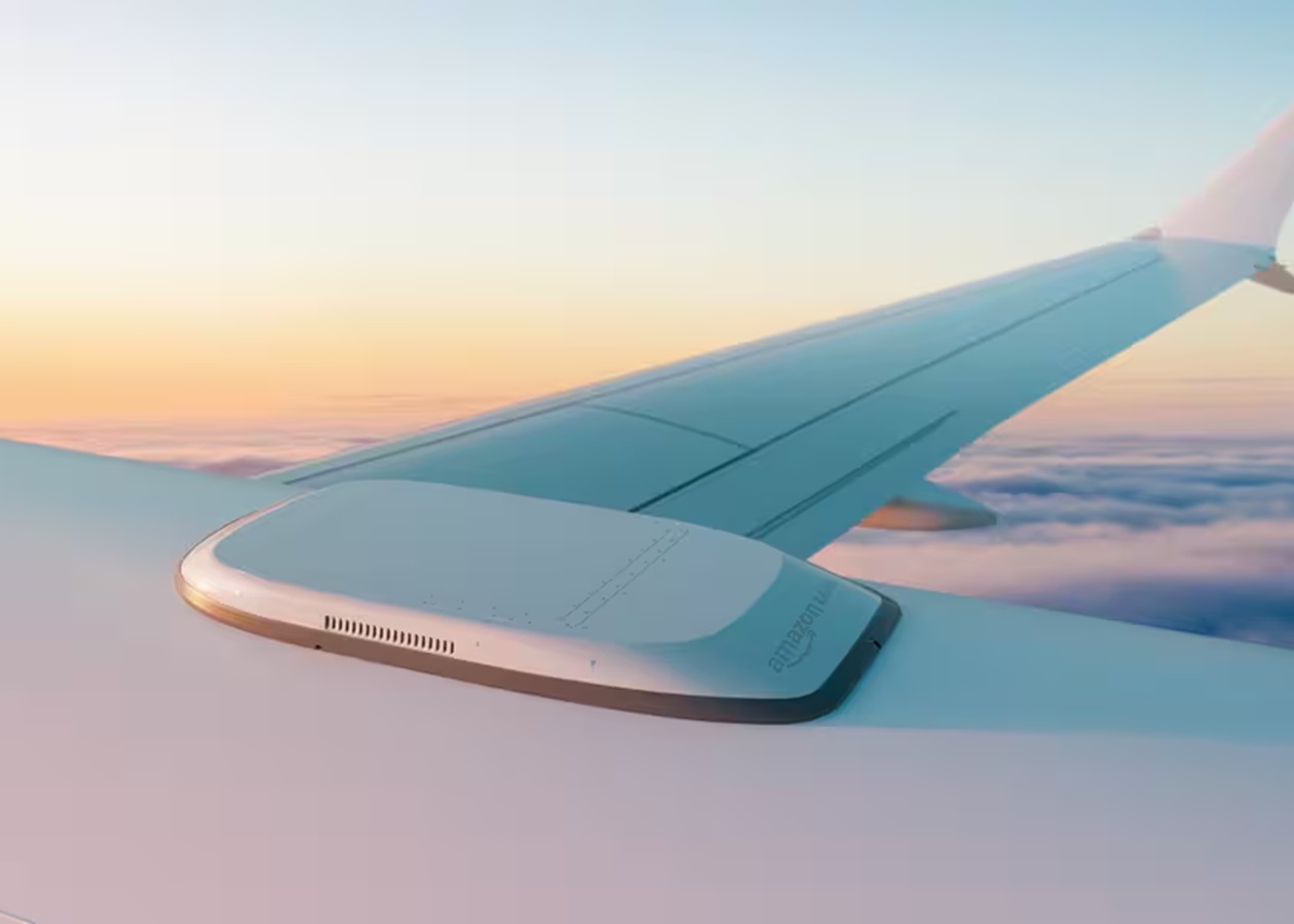 Amazon представила авиационную антенну спутникового интернета Leo