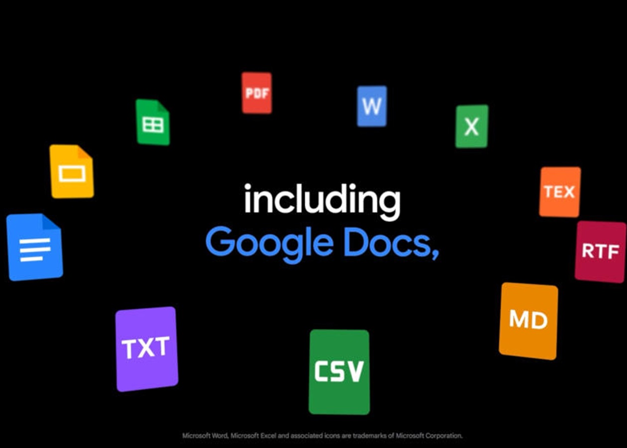 Google Gemini научился создавать файлы Word и Excel