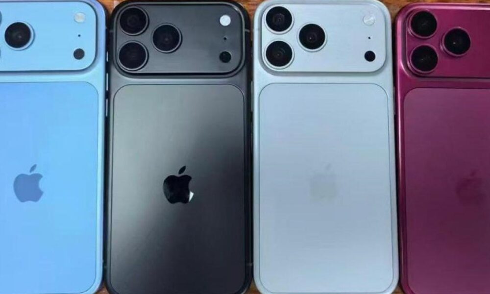 В сети рассекретили все цвета iPhone 18 Pro