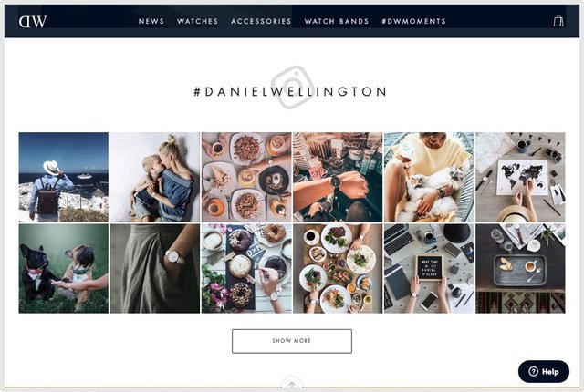 Chiến lược marketing dùng sức mạnh Influencer của đồng hồ Daniel Wellington