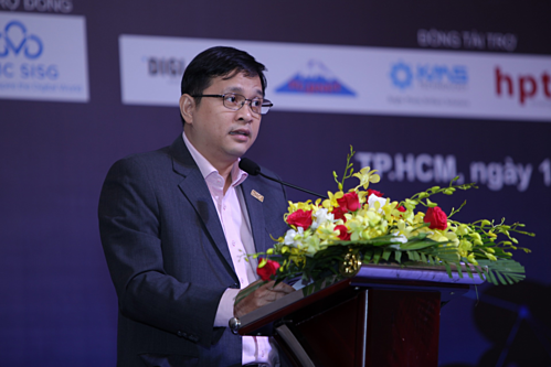 Ông Lâm Nguyễn Hải Long - Chủ tịch Hội Tin học TP HCM.